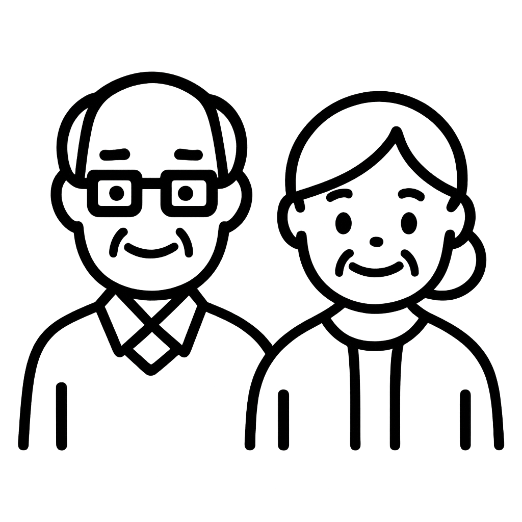 高齢者のアイコン